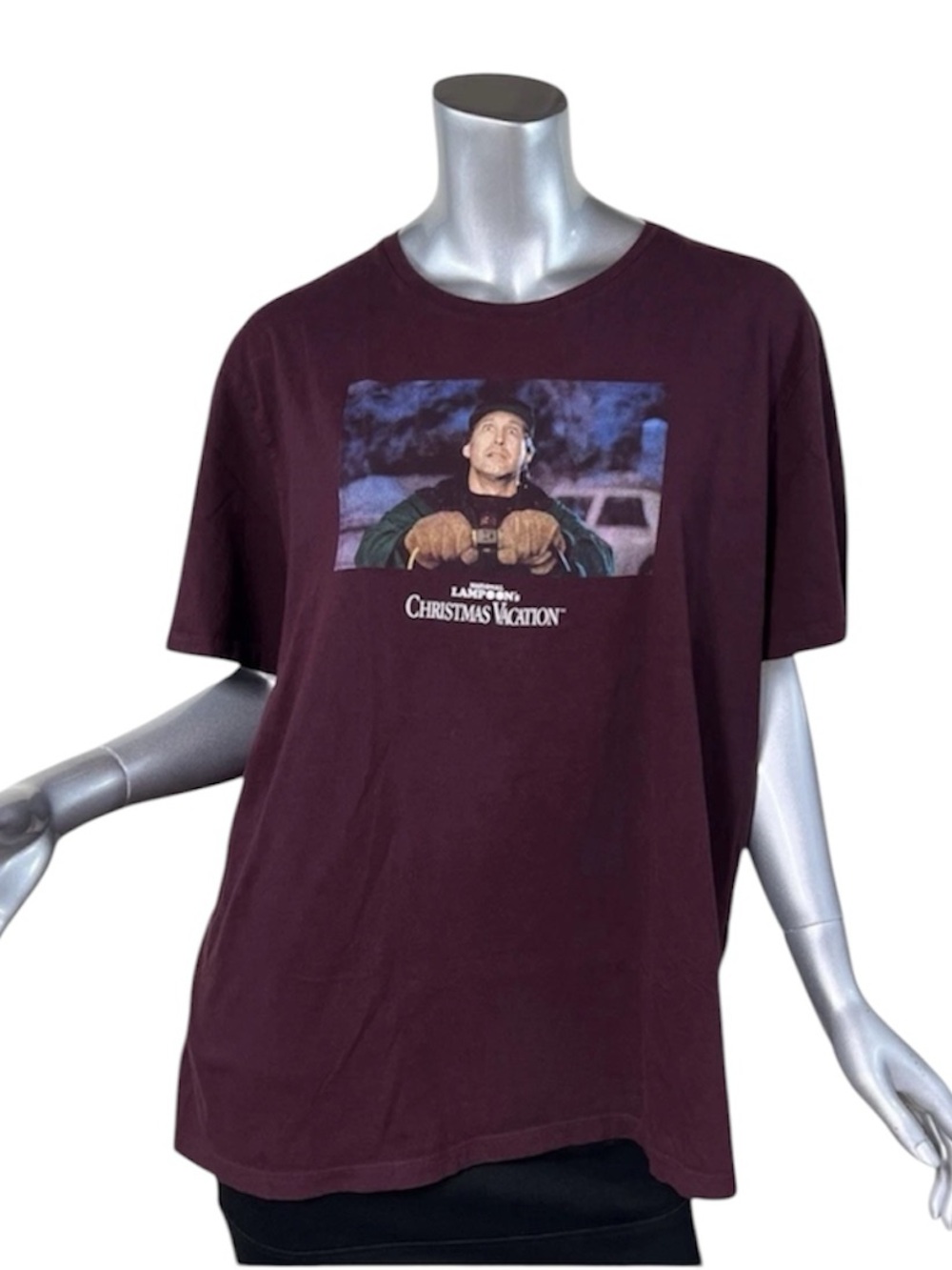 National Lampoons "Christmas Vacation" Tee Crew T Shirt Clark Griswold Size XXL